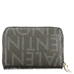 محفظة نسائية سوداء من البولي يوريثان