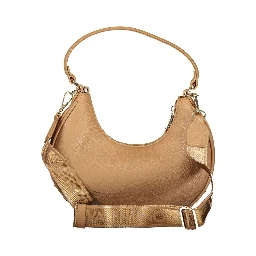 Marrone Polyurethane Women Shoulder Bag