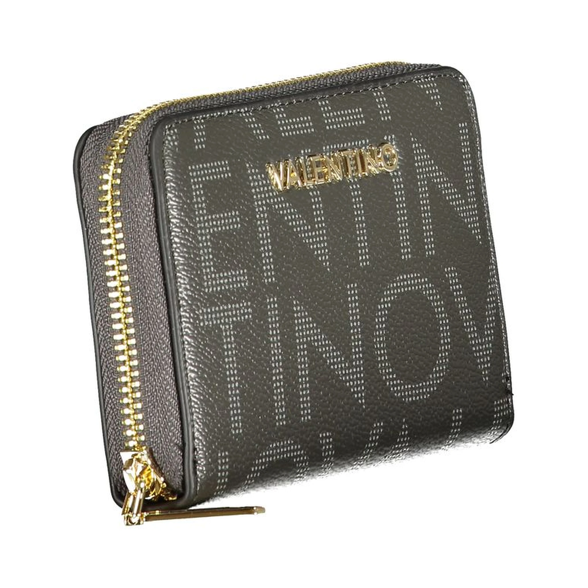 Black Polyurethane Women Wallet