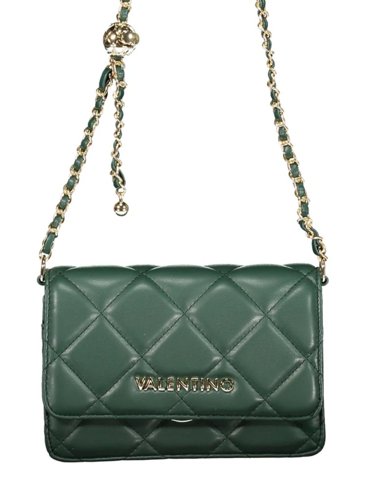 Verde Polyurethane Woman Shoulder Bag