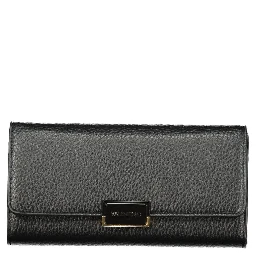 Nero Polyurethane Women Wallet