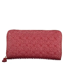 Rosso Polyurethane Women Wallet