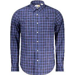 Blu Cotton Men Shirt