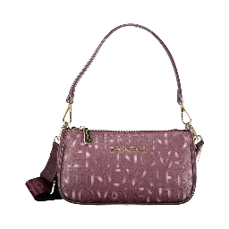 Rosso Poliuretano Women Handbag