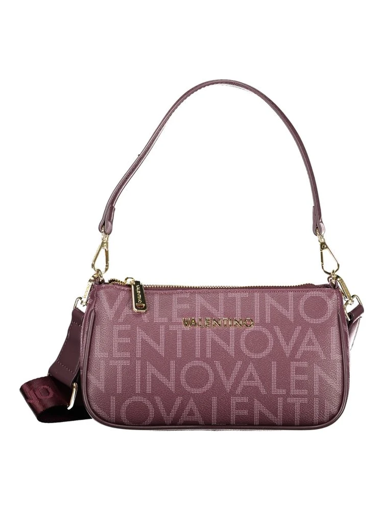 Rosso Poliuretano Women Handbag