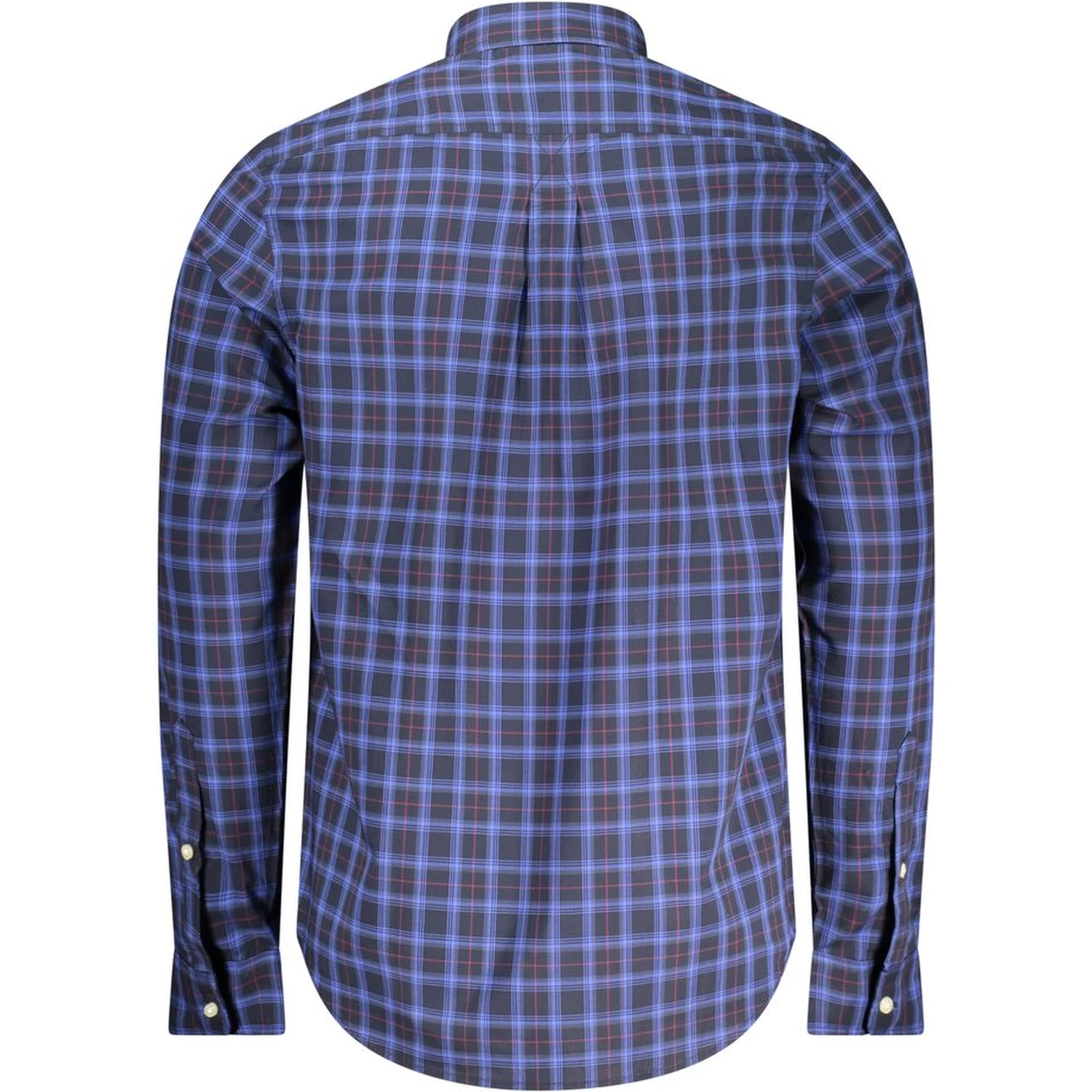 Blu Cotton Men Shirt
