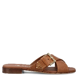 Prada Sandals Leather Brown