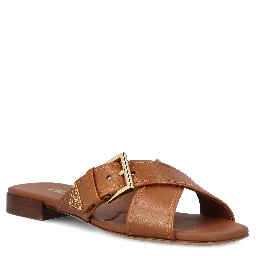Prada Sandals Leather Brown