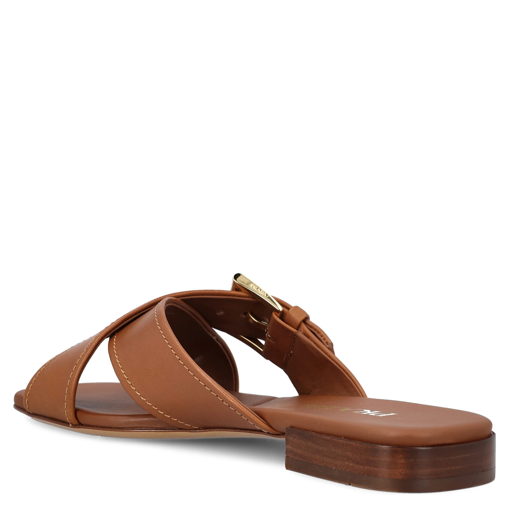 Prada Sandals Leather Brown