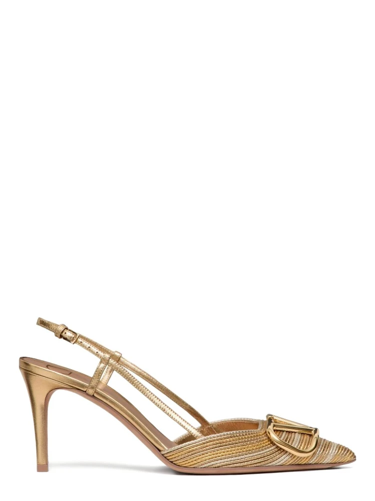 Valentino Garavani With Heel Golden