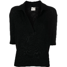 KHAITE T-shirts and Polos Black