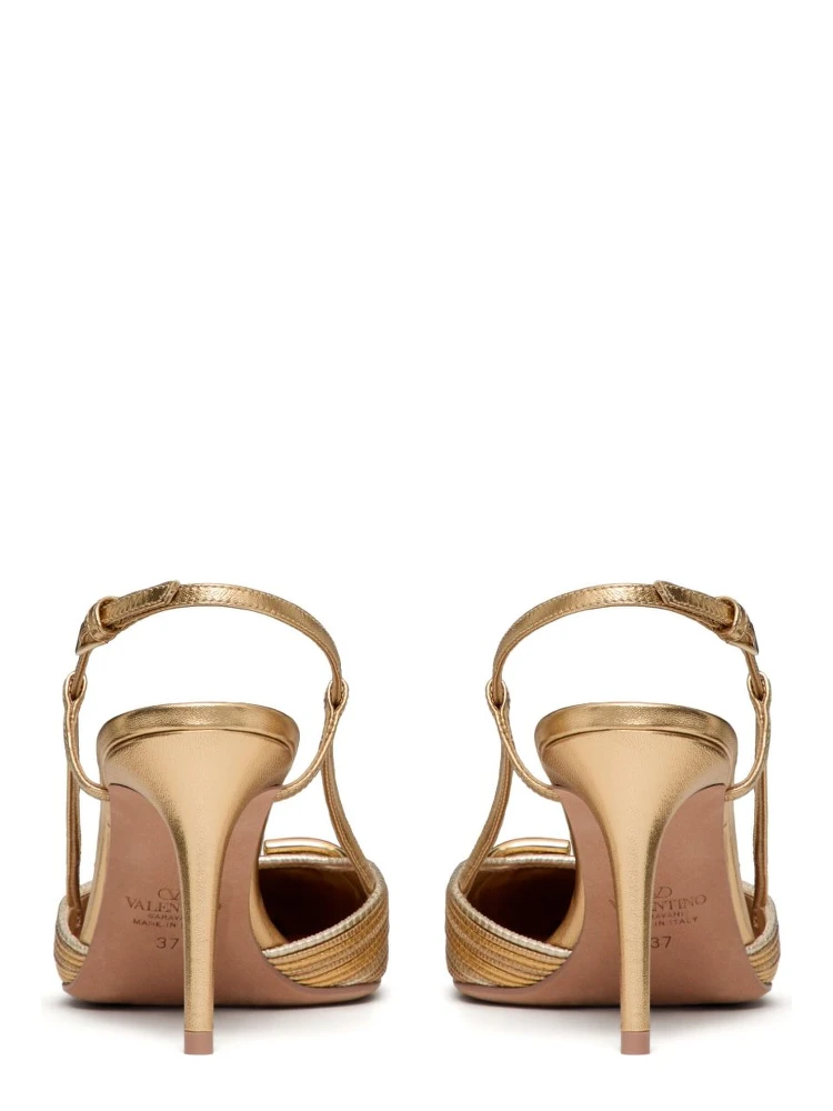 Valentino Garavani With Heel Golden alternative