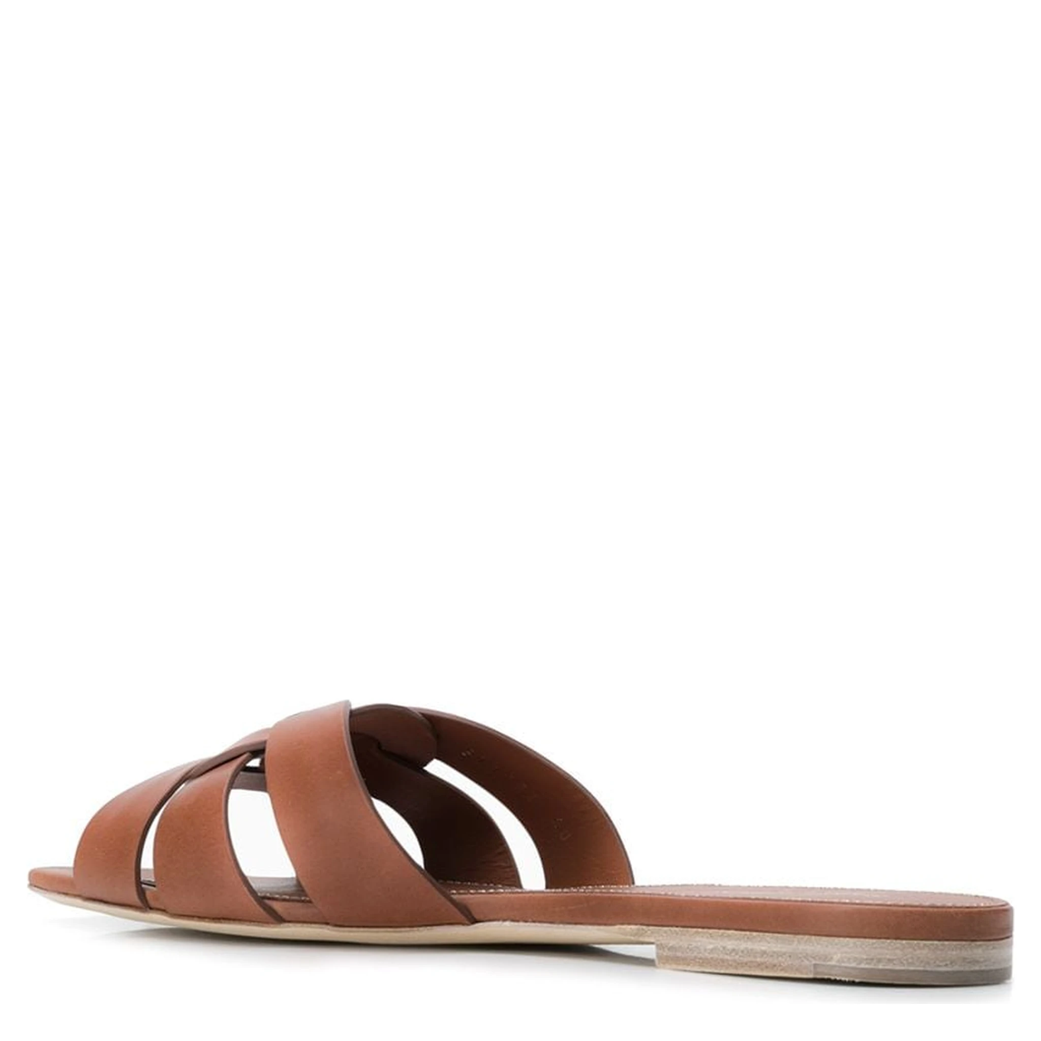 Saint Laurent  Sandals Leather Brown