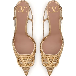 Valentino Garavani With Heel Golden