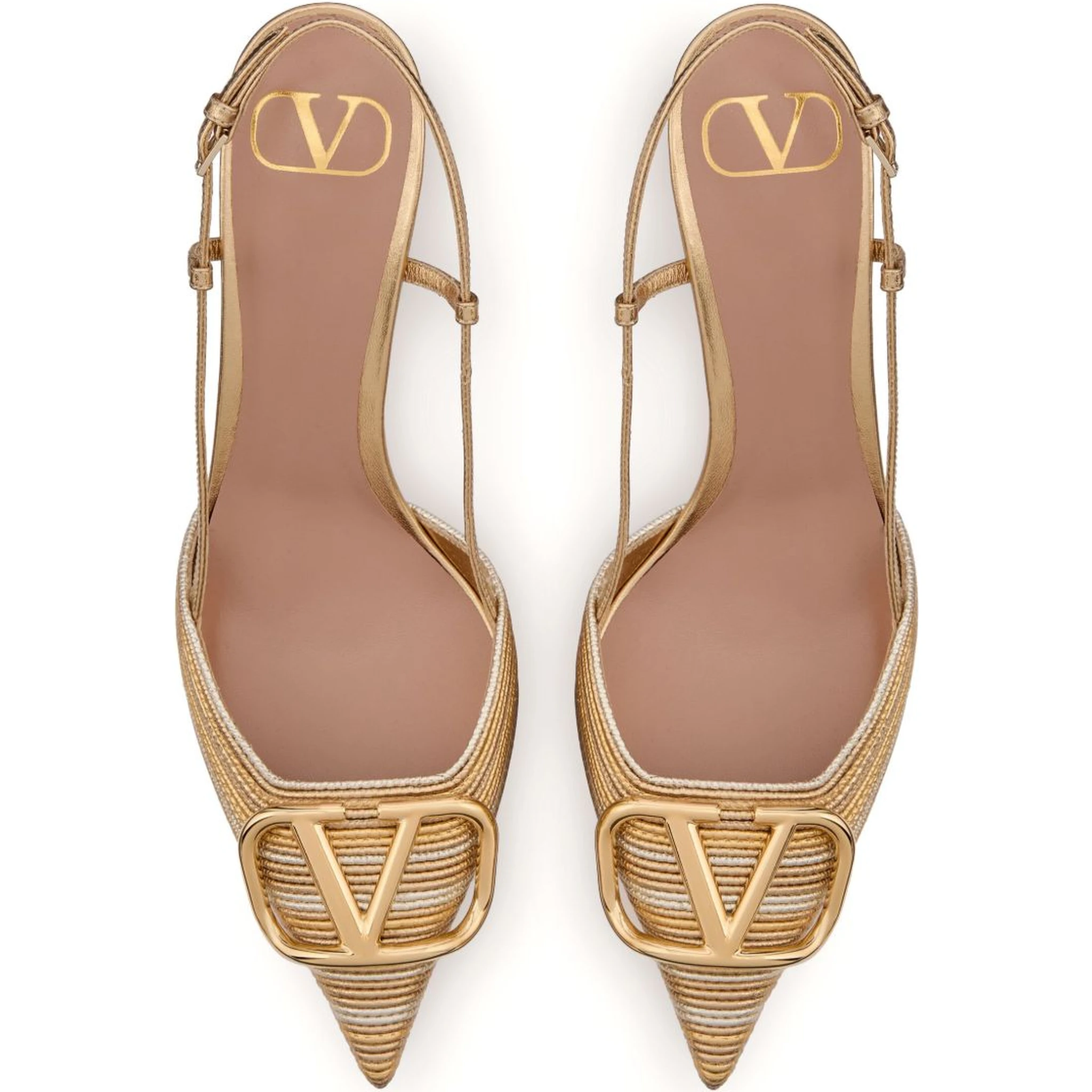 Valentino Garavani With Heel Golden