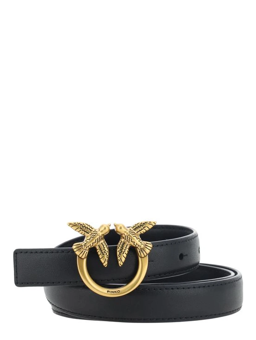 Black Calf Leather Bos Taurus Regular Belt