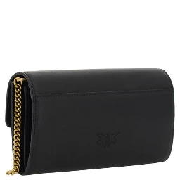 Black Calf Leather Bos Taurus Shoulder Bag