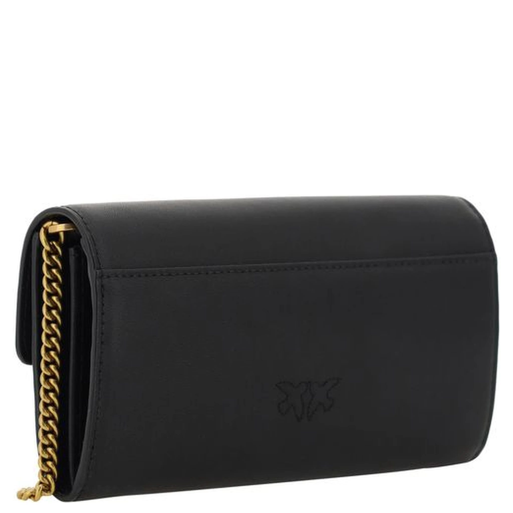 Black Calf Leather Bos Taurus Shoulder Bag