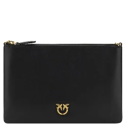 Black Leather Shoulder Bag