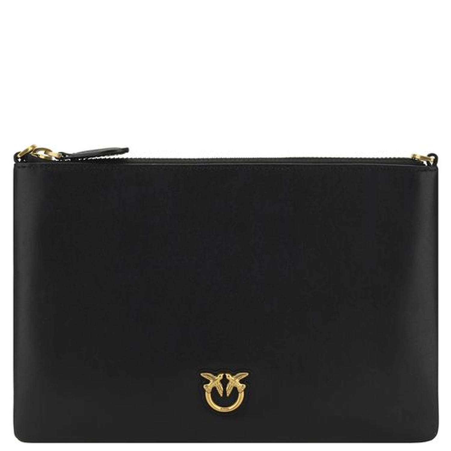 Black Leather Shoulder Bag