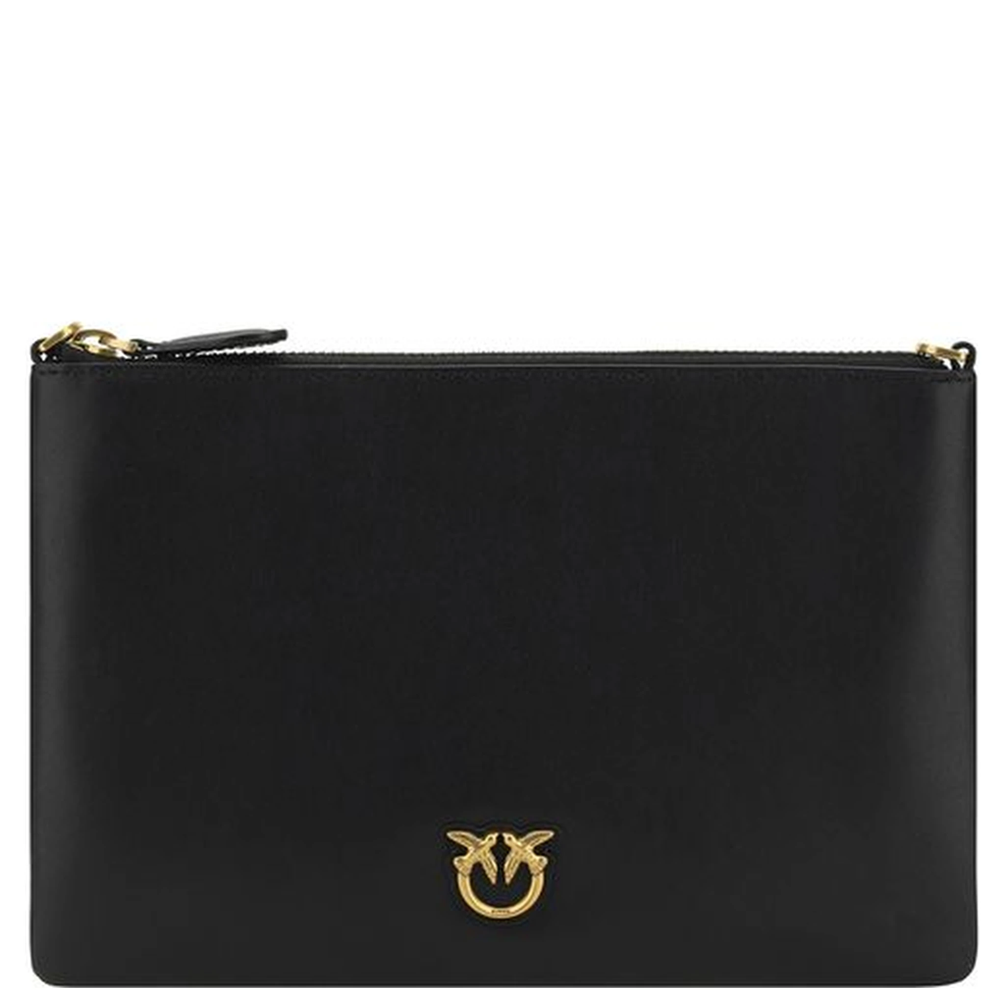 Black Leather Shoulder Bag