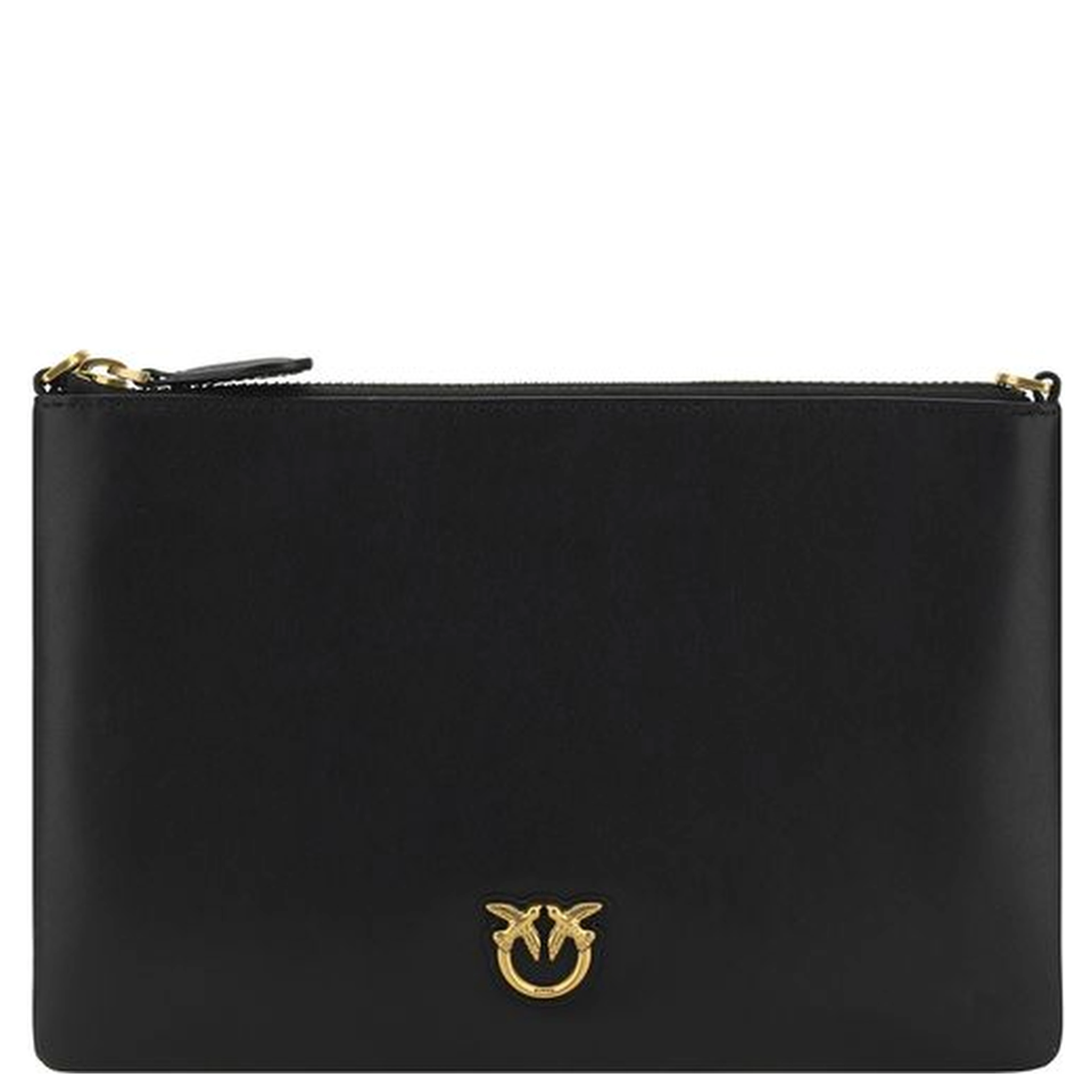 Black Leather Shoulder Bag