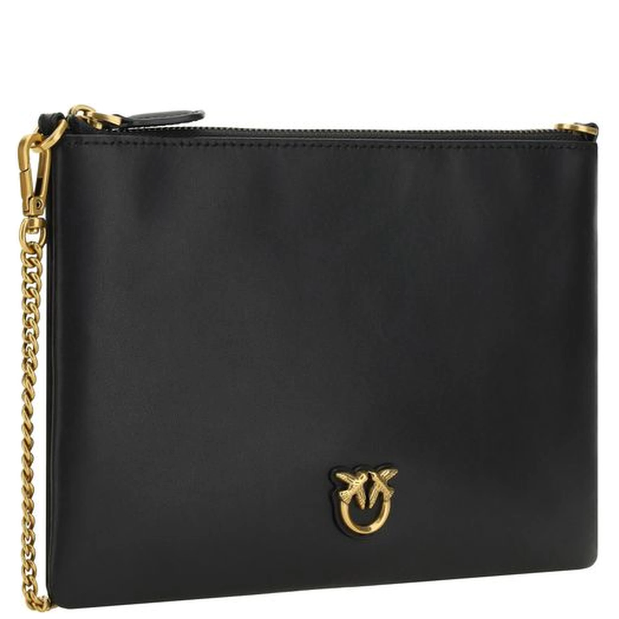 Black Leather Shoulder Bag