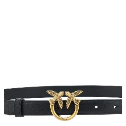 Black Calf Leather Bos Taurus Regular Belt