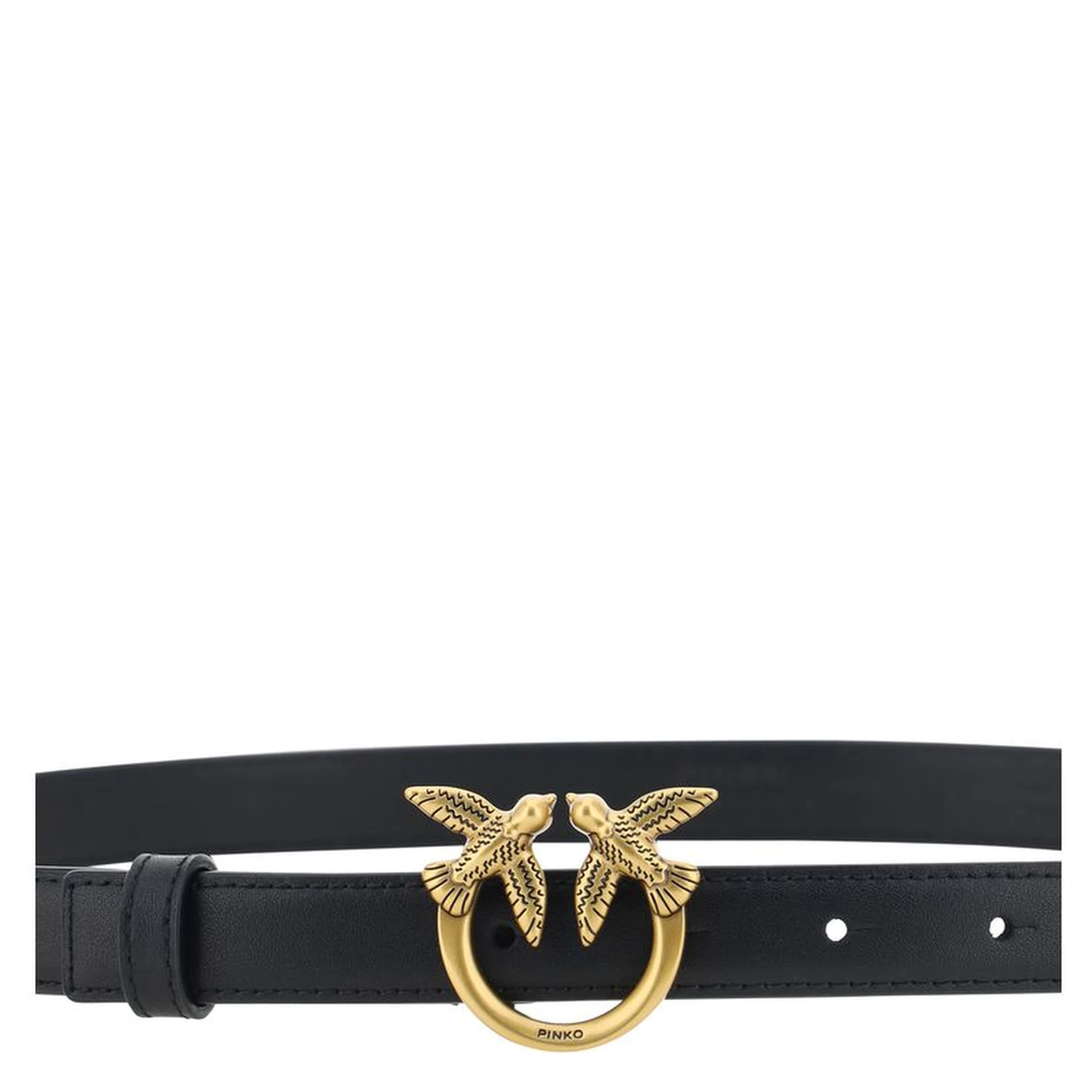Black Calf Leather Bos Taurus Regular Belt