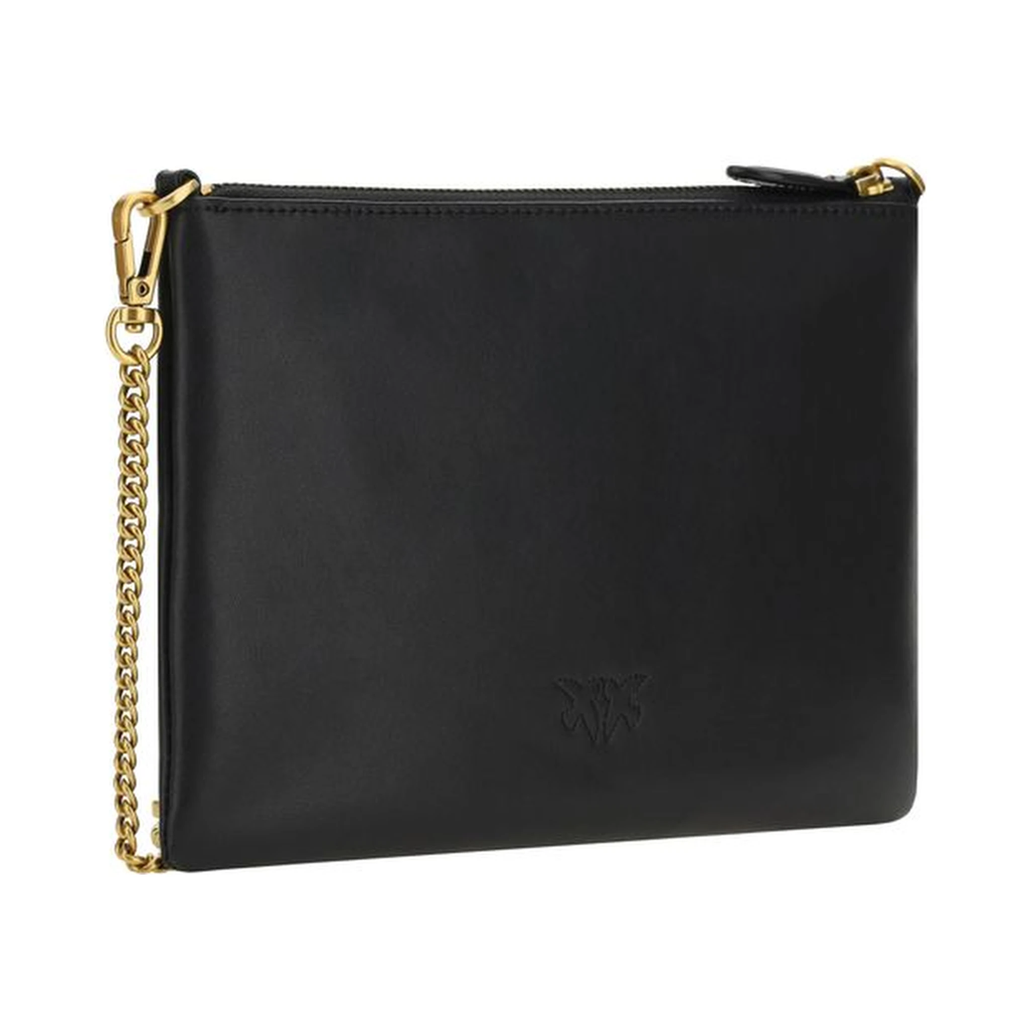 Black Leather Shoulder Bag