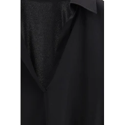 Black Silk Polo Shirt