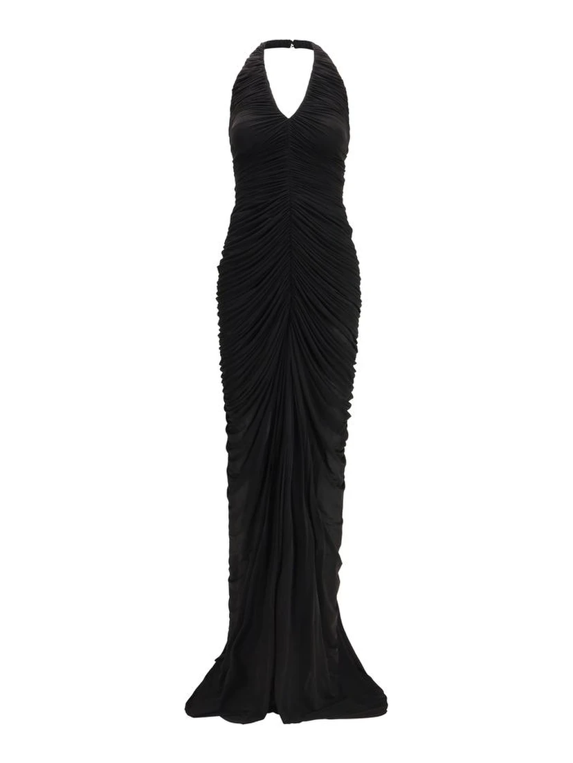 Black Copper Cocktail Dress