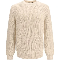 Beige Fleece Wool Sweatshirt