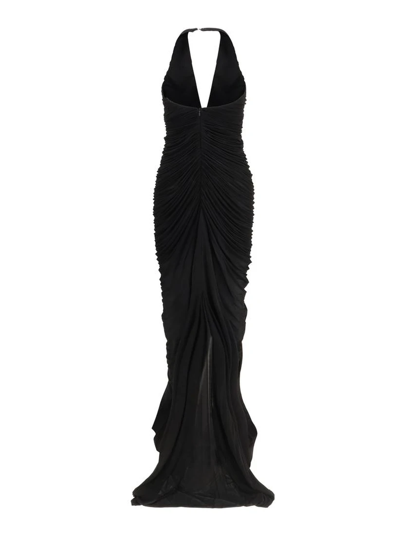 Black Copper Cocktail Dress