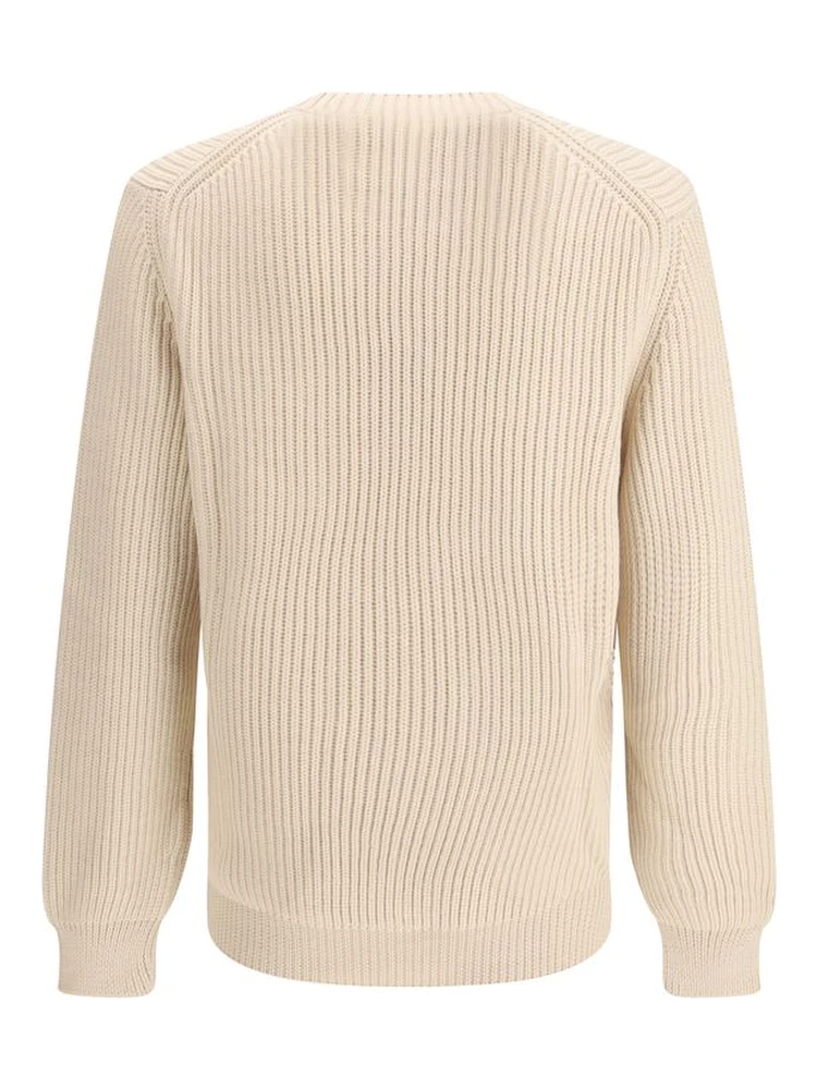Beige Fleece Wool Sweatshirt alternative