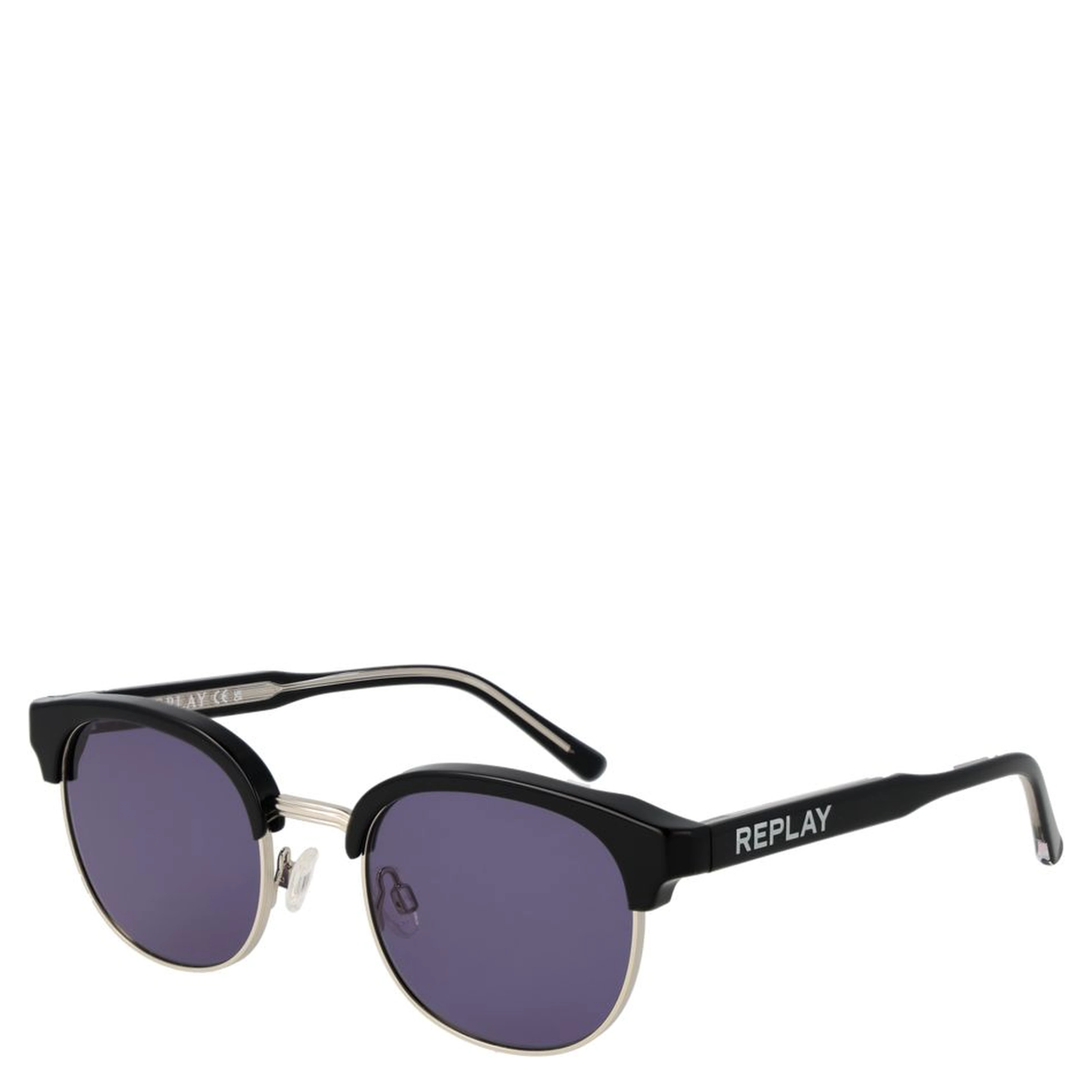 Black Metal Sunglasses
