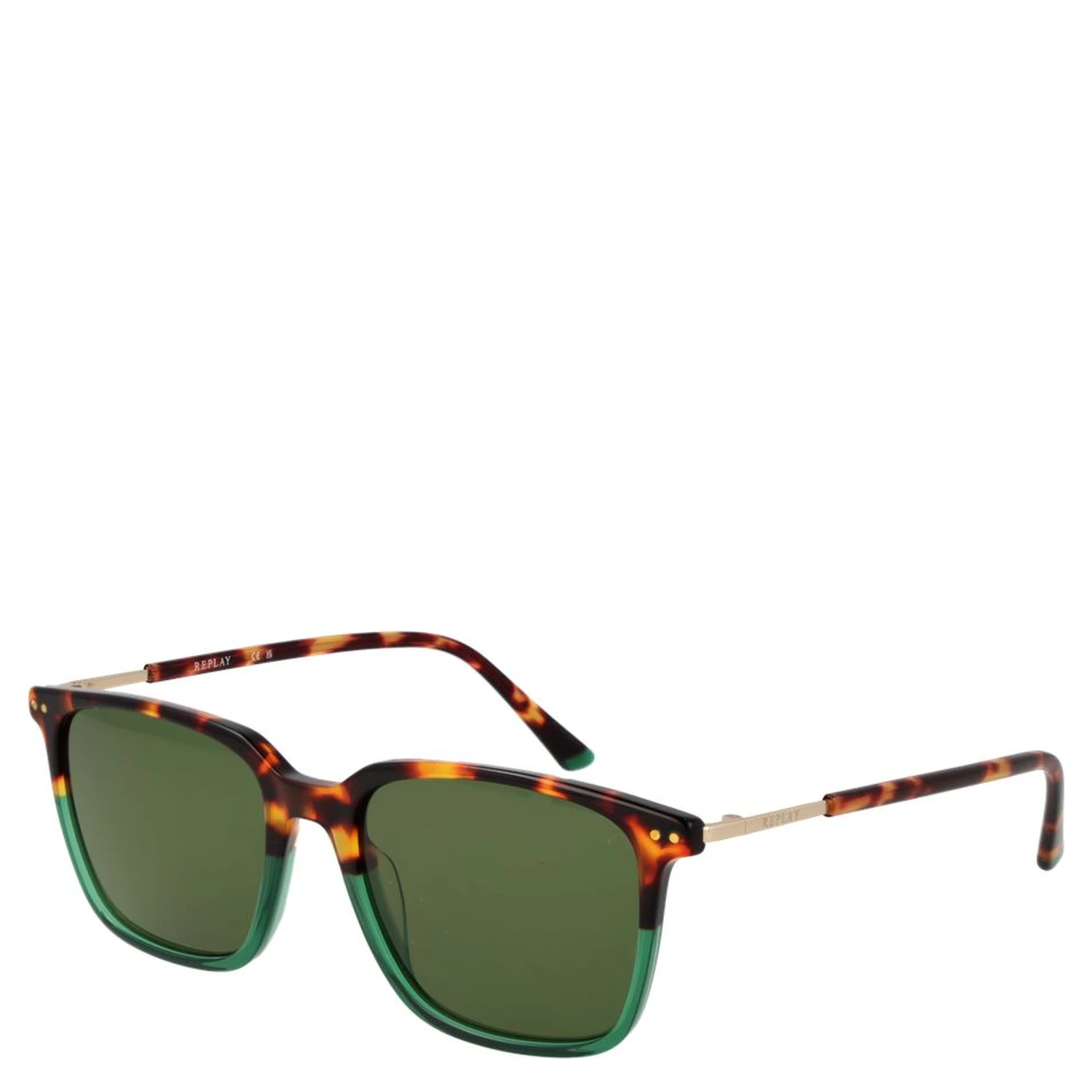 Brown Plastic Sunglasses