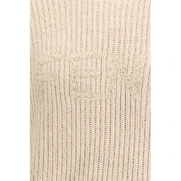 Beige Fleece Wool Sweatshirt