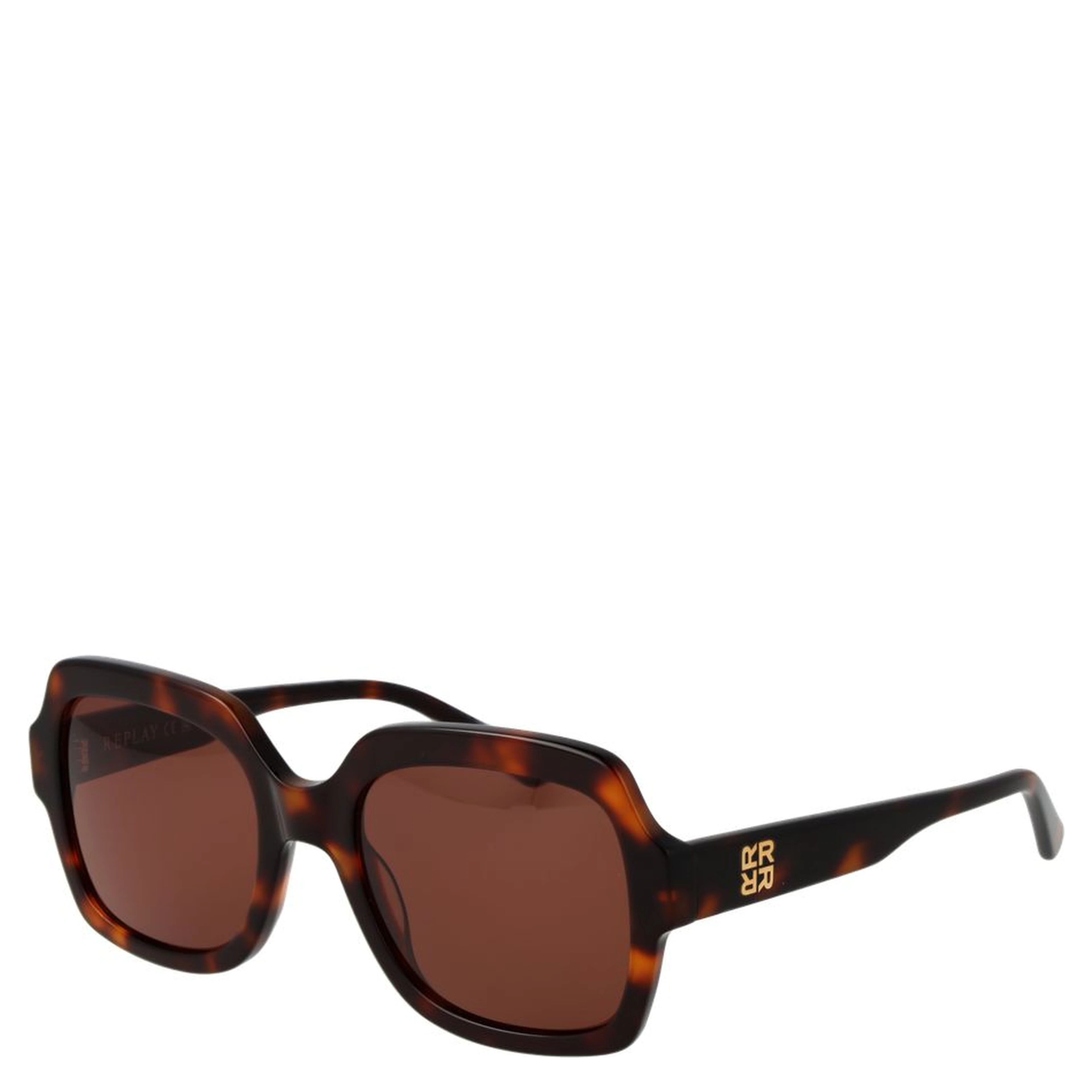 Brown Plastic Sunglasses