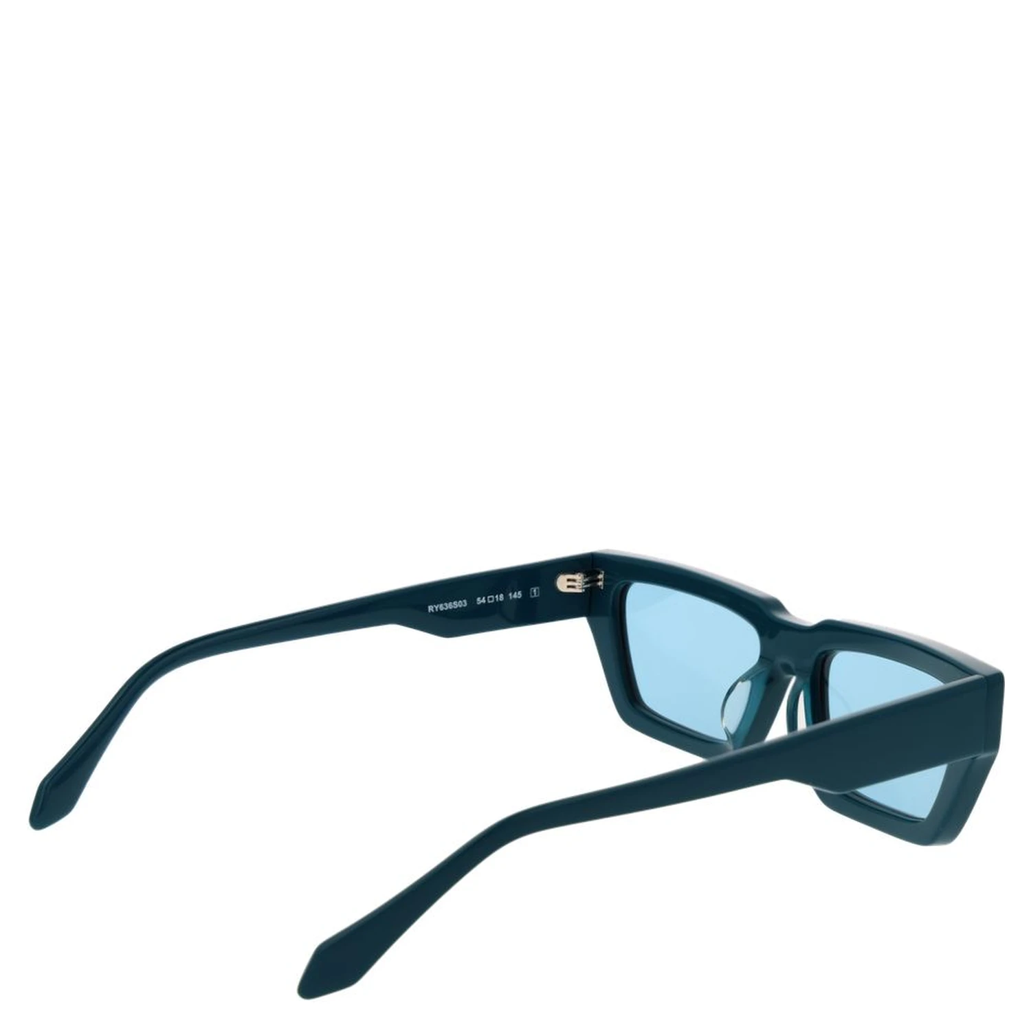Turquoise Plastic Sunglasses