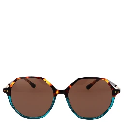 Brown Plastic Sunglasses