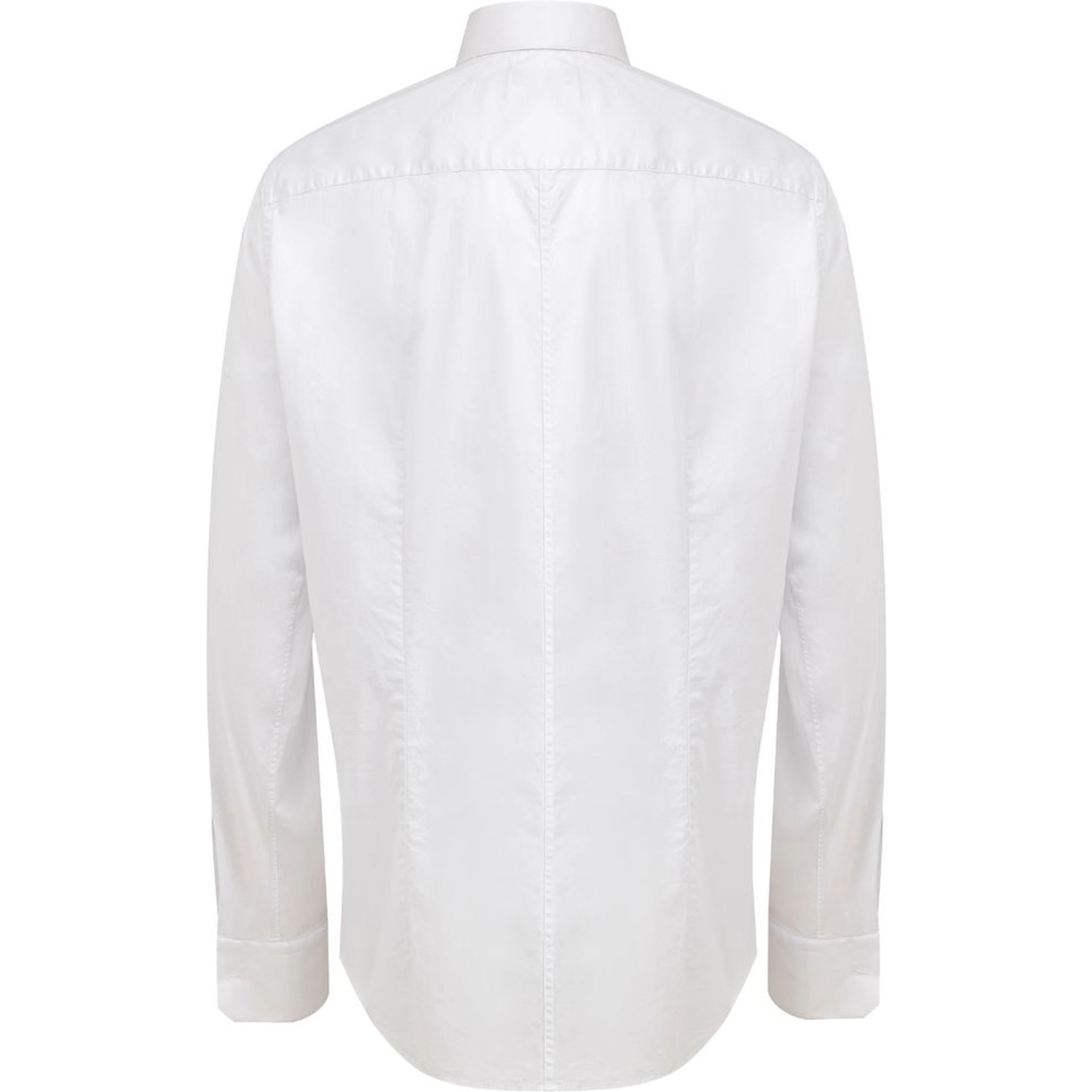 White Cotton Dress Shirt