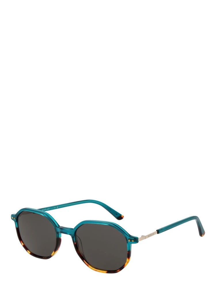Turquoise Plastic Sunglasses