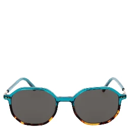 Turquoise Plastic Sunglasses