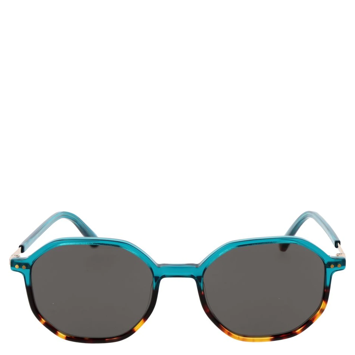 Turquoise Plastic Sunglasses