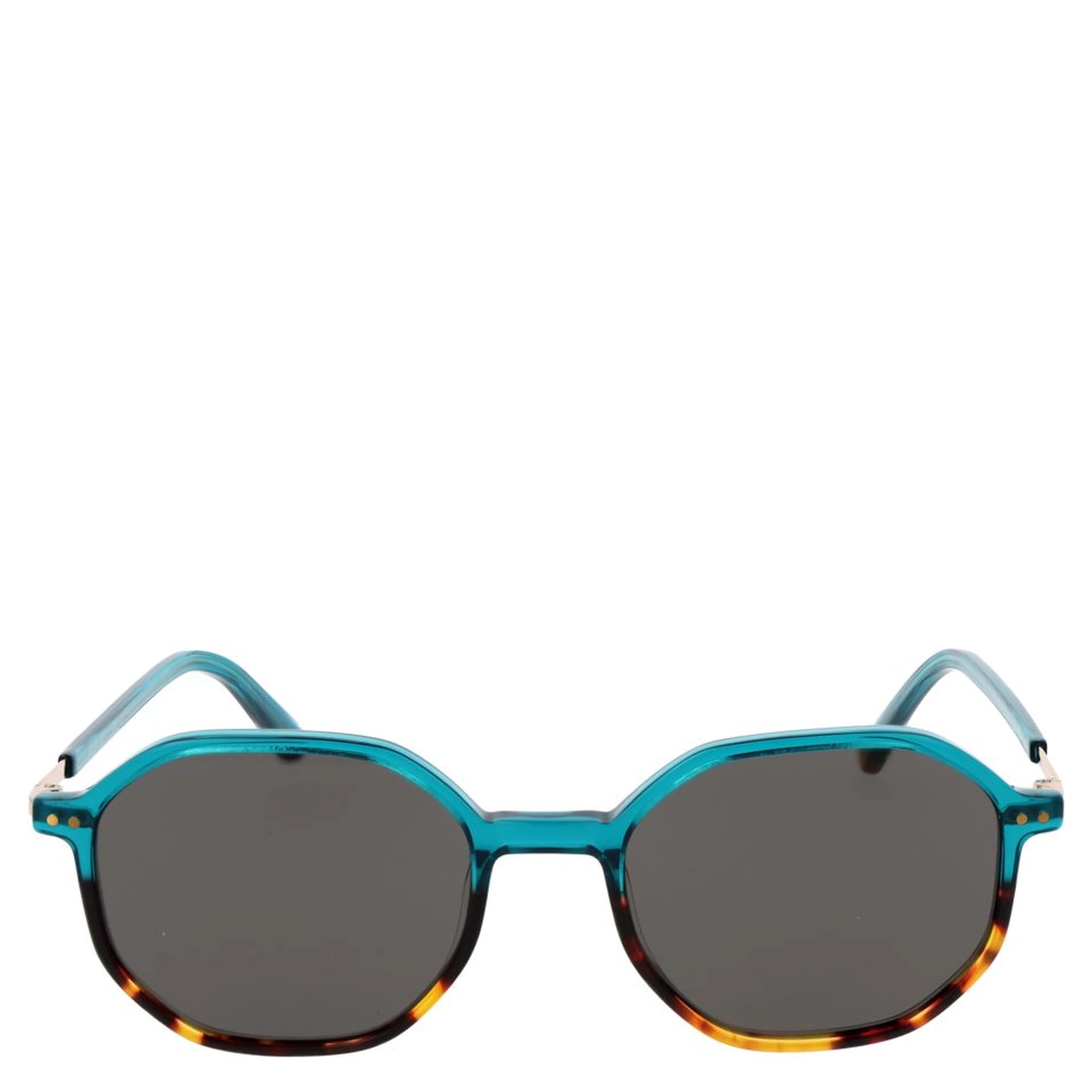 Turquoise Plastic Sunglasses