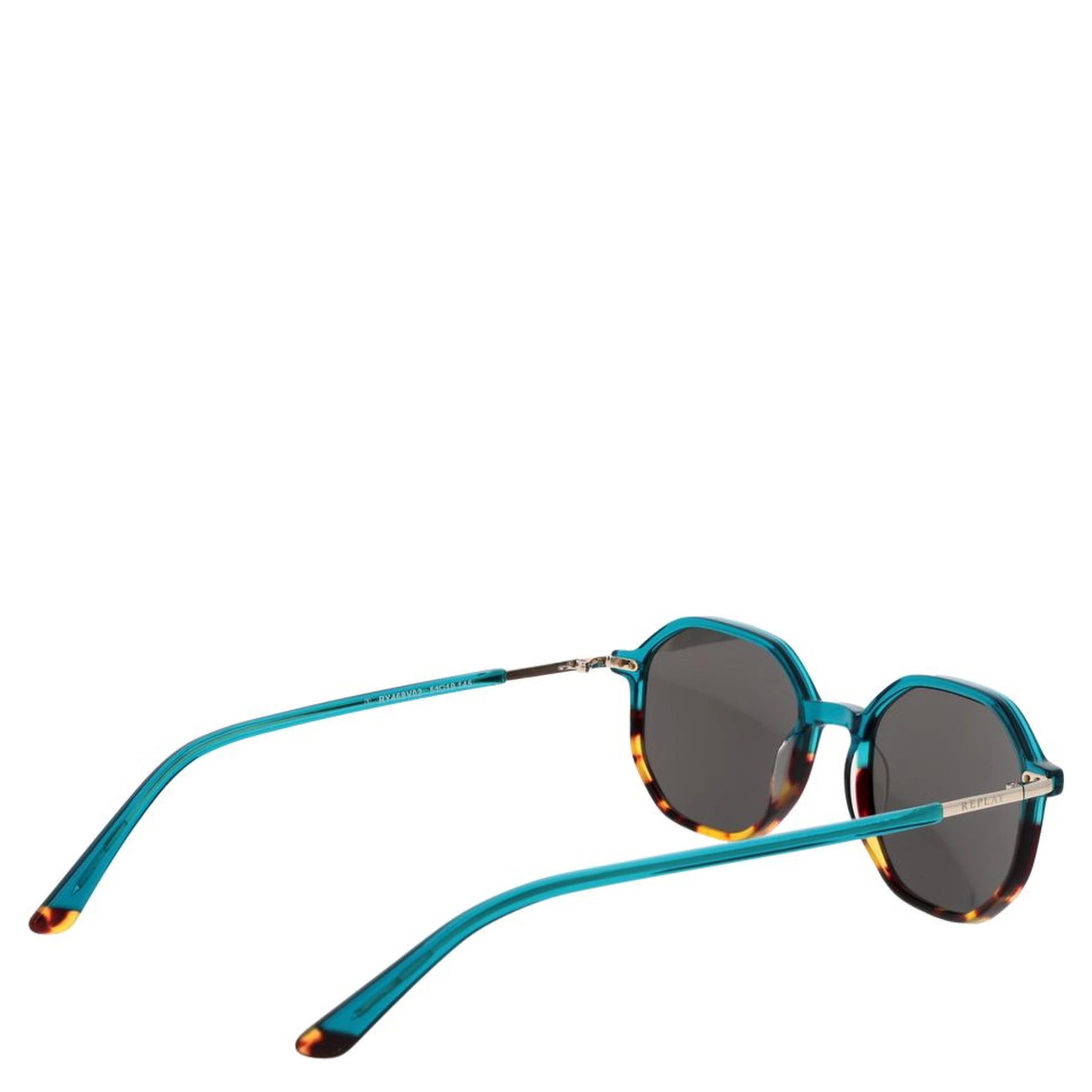 Turquoise Plastic Sunglasses