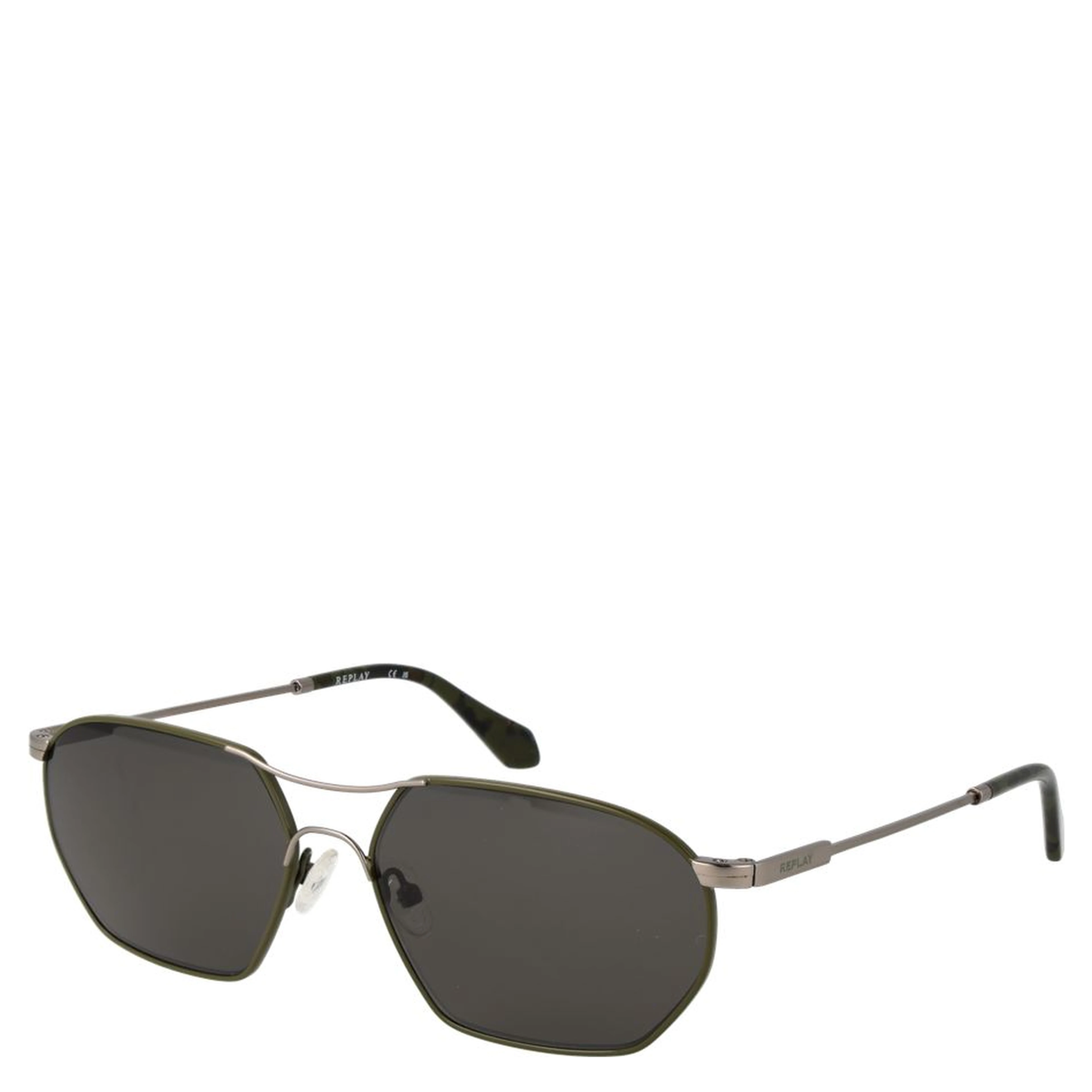 Bicolor Metal Sunglasses