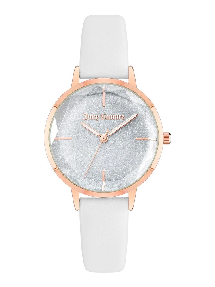 White Plastic Dress Watch