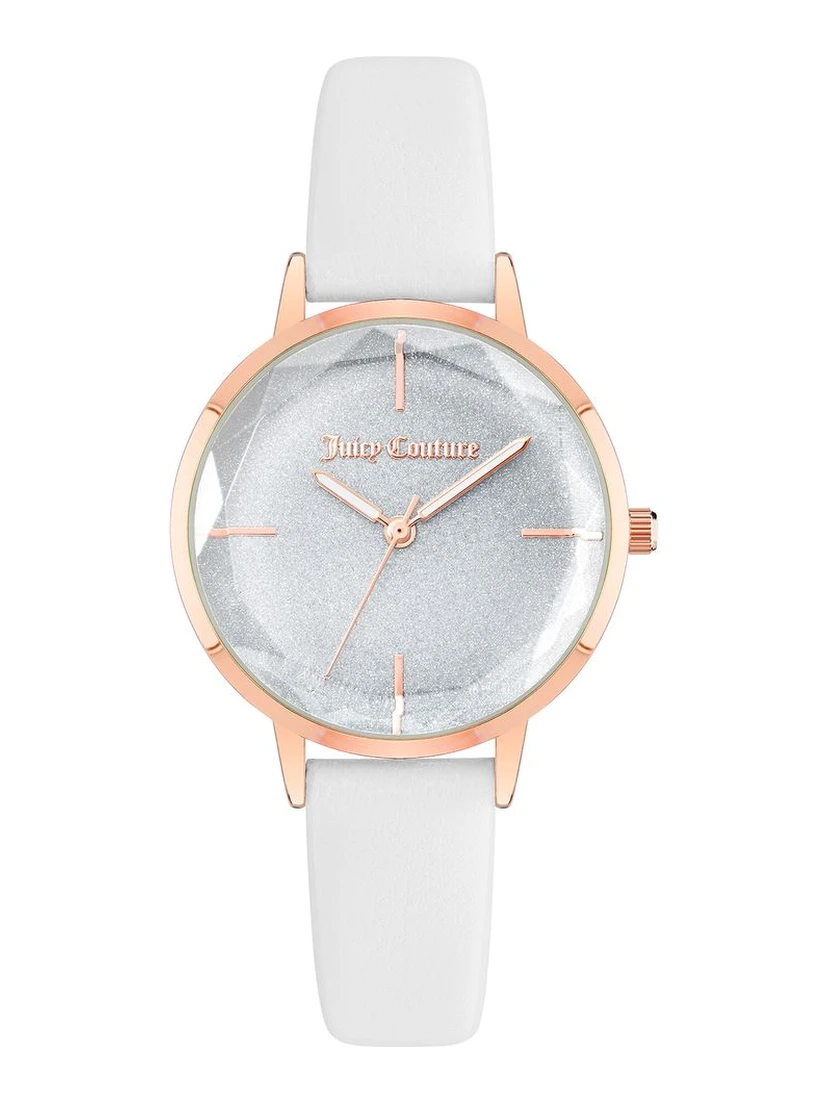 White Plastic Dress Watch